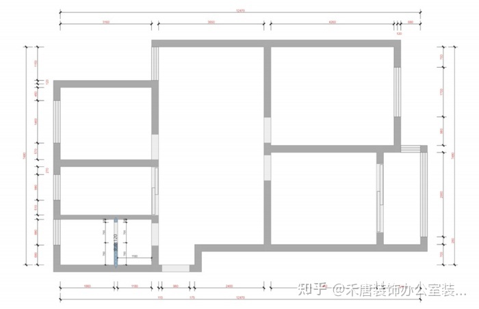 小三陽(yáng)裝修平面效果圖_裝修平面設(shè)計(jì)圖軟件_裝修平面圖